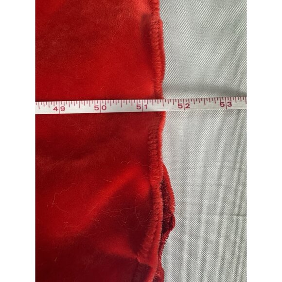 Blissninja OOAK Red Velour Patchwork Hooded Overcoat Elf Whimsigoth Fairy Grunge - Picture 13 of 14